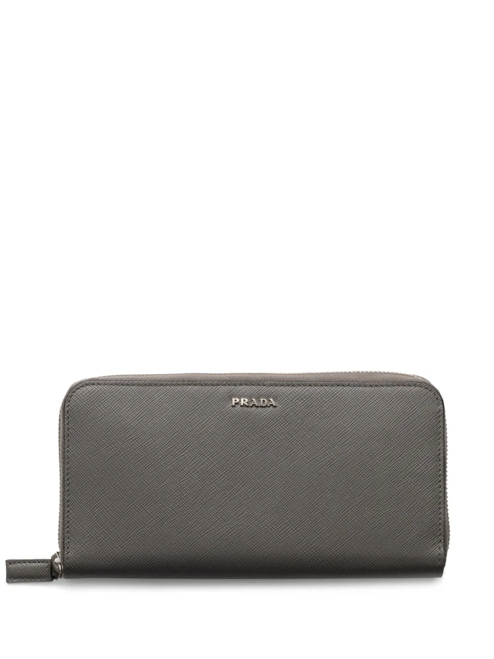 Prada cartera con logo esmaltado | gris | Image 1