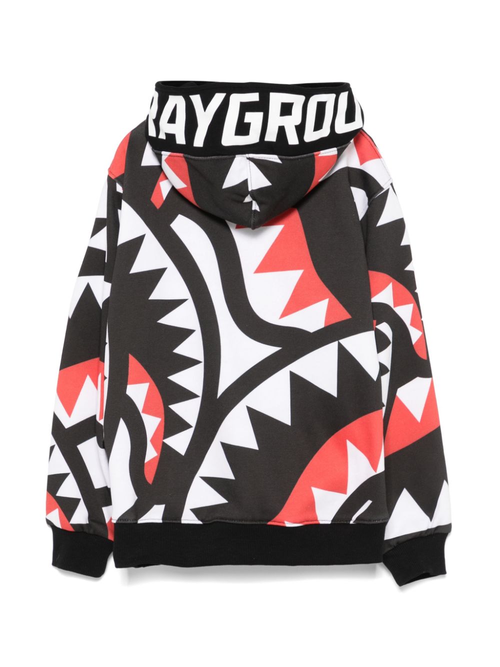 sprayground kid Maxi Shark hoodie - Bruin