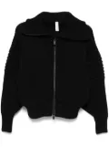 CFCL zip-up cardigan - Black