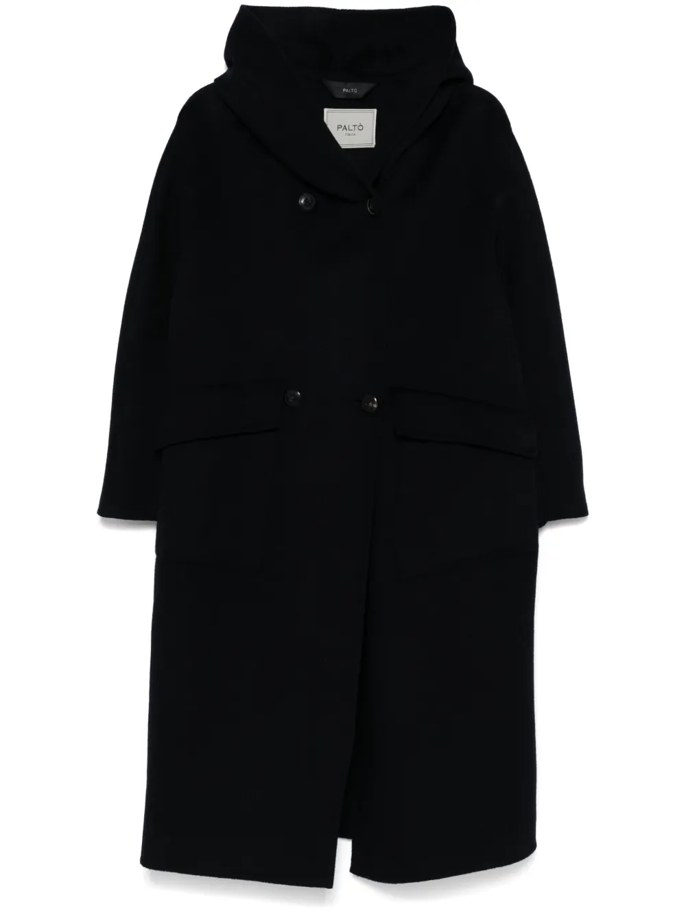 Black hooded coatigan clearance
