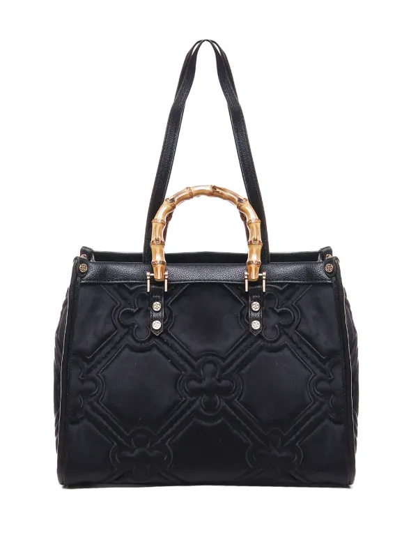 ダイアナバック GUCCI グッチ バンブー ダイアナ ミニ トートバッグ ダブルG