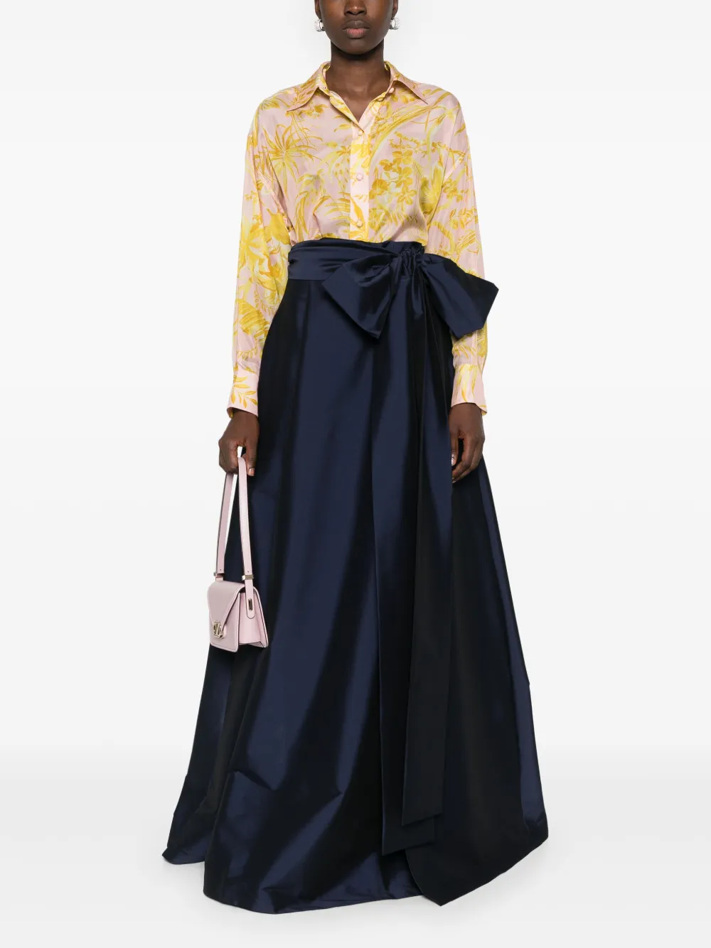 Bernadette Beatrice maxi-rok - Blauw