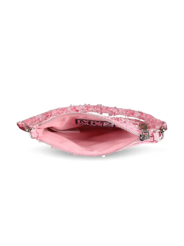 MC2 Saint Barth Kids Sequin Shoulder Bag Pink FARFETCH CA