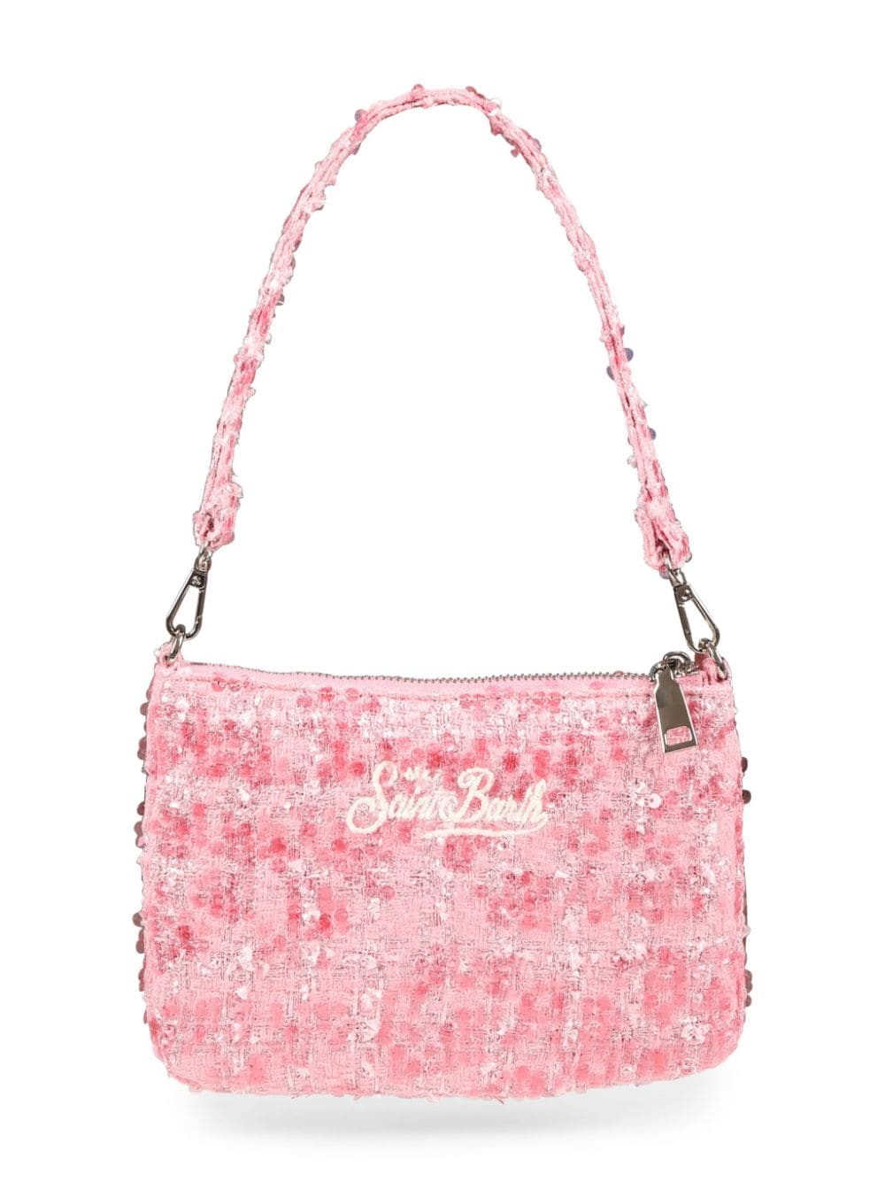 MC2 Saint Barth Kids sequin shoulder bag - Roze