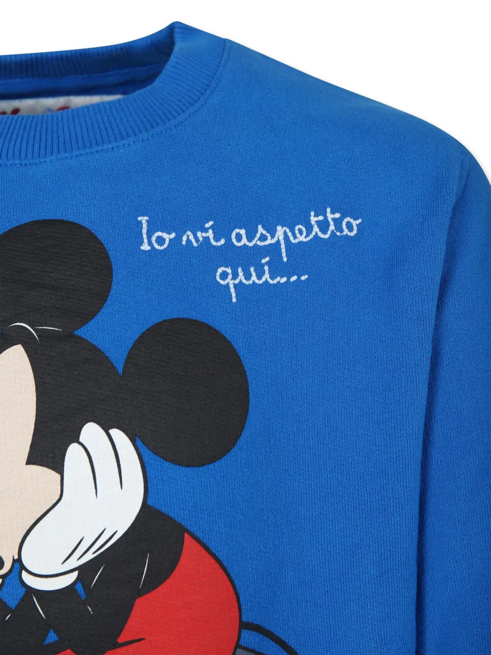 MC2 Saint Barth Kids x Disney sweater met print Blauw