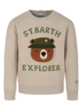 MC2 Saint Barth Kids appliquéd sweatshirt - Neutrals