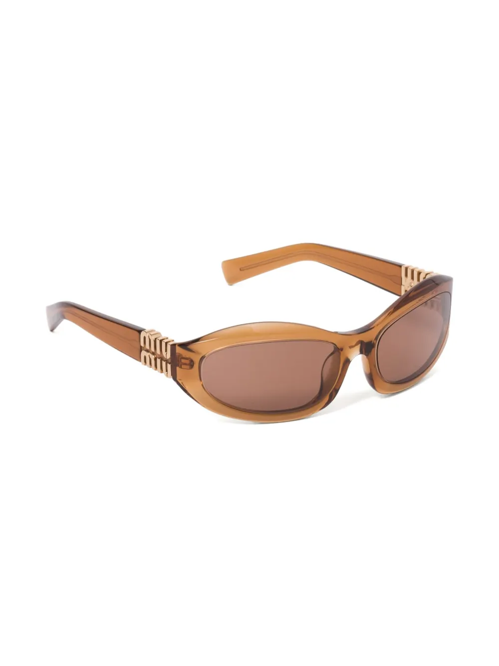 Miu Miu Eyewear Glimpse sunglasses - Bruin