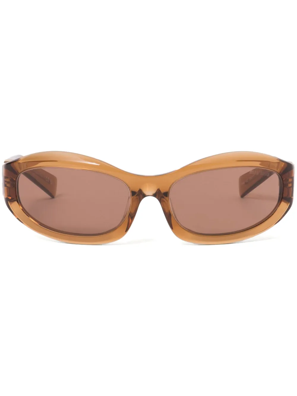 Miu Miu Eyewear Glimpse sunglasses | Brown | Image 1