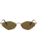 Miu Miu Eyewear Regard sunglasses - Gold