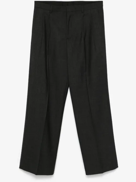 Sunflower wide pleated trousers