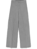Fabiana Filippi mélange-effect trousers - Grey