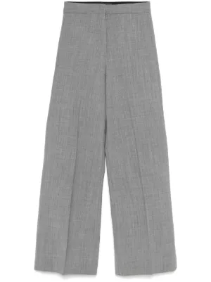 Fabiana Filippi フランネル パンツ | グレー | FARFETCH JP