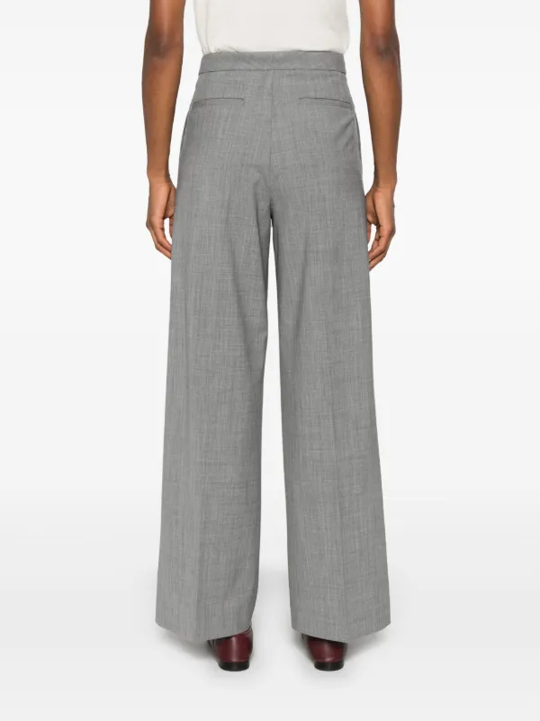 ファビアナフィリッピのウールパンツ Fabiana Filippi ウールパンツ | グレー | FARFETCH JP