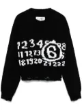 MM6 Maison Margiela Numeric sweater - Black