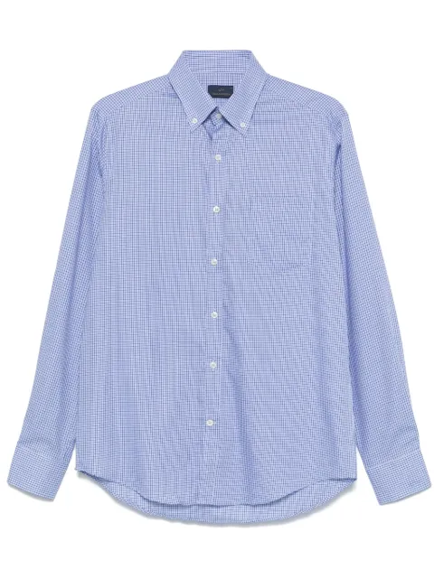 Paul & Shark Camisa xadrez de mangas longas