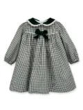 La Stupenderia gingham-check dress - Green