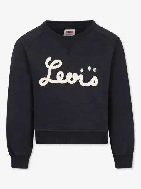 Levi's Kids sudadera con aplique del logo