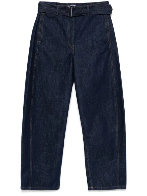 Magda Butrym jeans anchos con cinturón