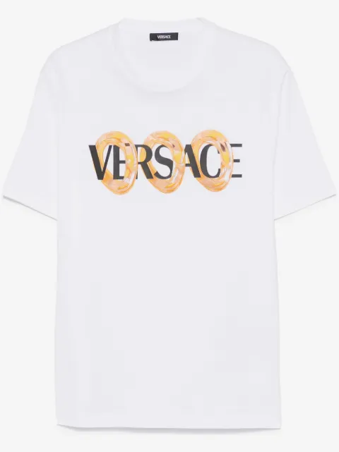 Versace Maxi Chain logo-print T-shirt