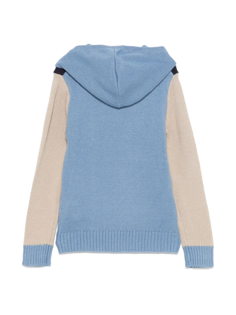 guess kids logo-jacquard sweater - Blauw