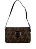 Fendi Pre-Owned 2000-2010 Zucca Canvas shoulder bag - Brown