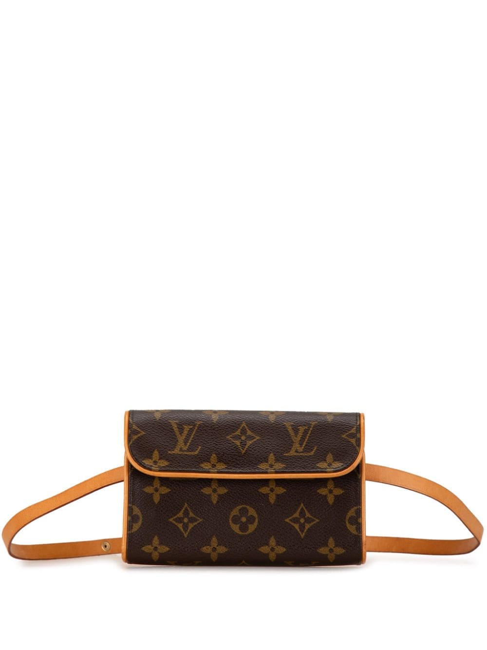 Louis Vuitton Pre-Owned 2003 Monogram Pochette Florentine belt bag - Braun