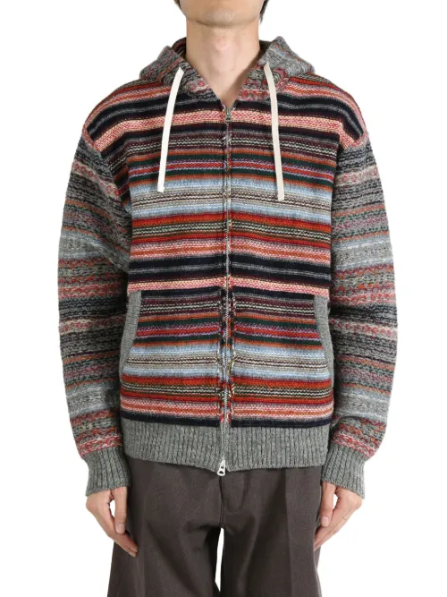 Striped cardigan - Junya Watanabe MAN - Modalova