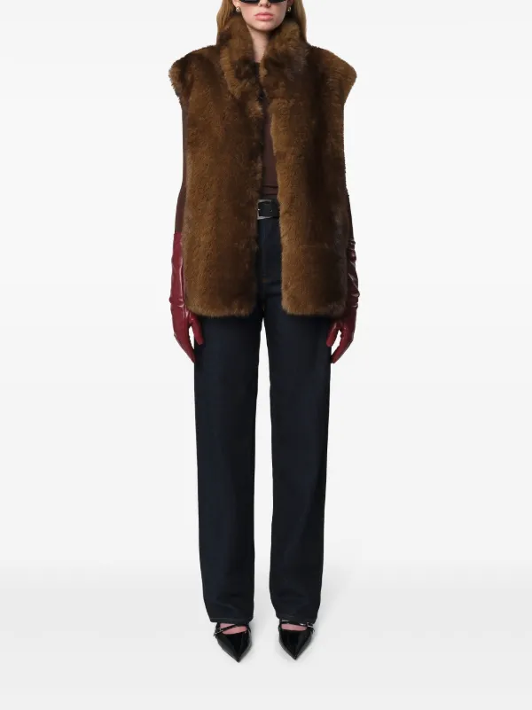 Apparis Laila トップ | ブラウン | FARFETCH JP