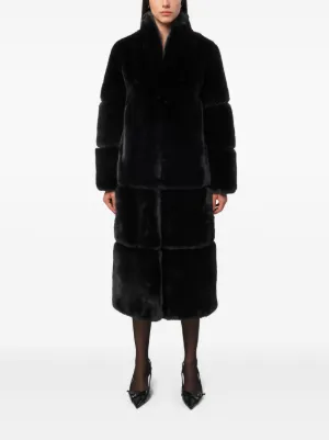 APPARIS ファーコート ブラック S Apparis for Women - Shop New Arrivals on FARFETCH