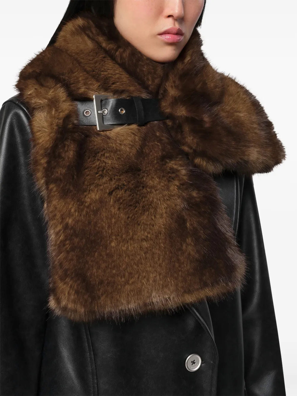 Apparis Rowen Scarf In Brown