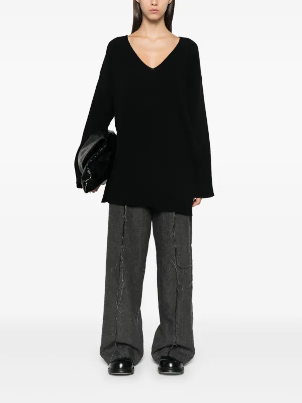 新品 MARINA YEE 24AW KITTEN Vネック 変形 ニット 25417146_55642887_1000.jpg