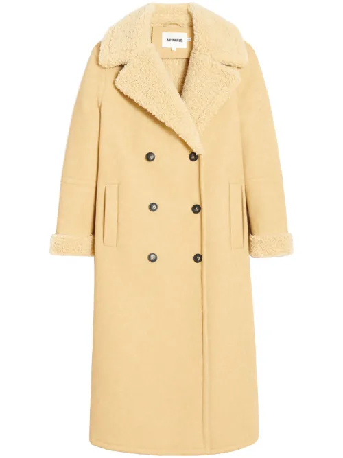 Manteau à boutonnière croisée - Apparis - Modalova