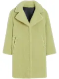 Apparis Anei peak-lapels single-breasted coat - Black