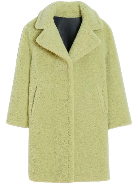 Apparis Anei peak-lapels single-breasted coat
