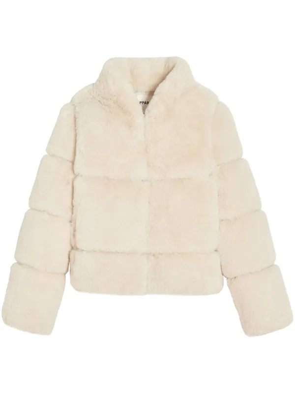 WERTHY/エコファージャケット ファーコート フォックスファーコート ファージャケット レディース 冬