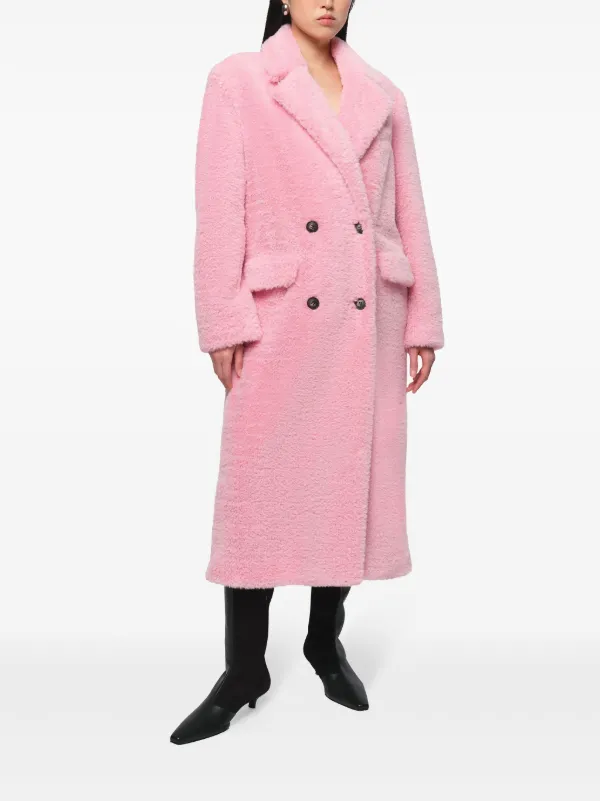 Apparis Astrid faux fur Coat Pink FARFETCH CA