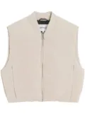 Apparis Phoenix animal-print gilet - Neutrals