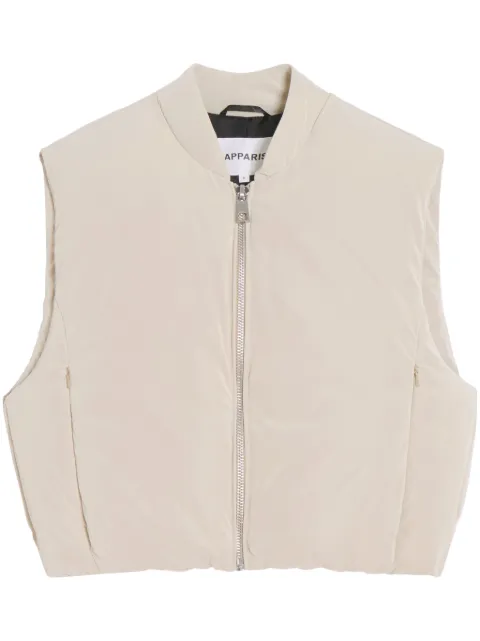 Apparis Phoenix animal-print gilet