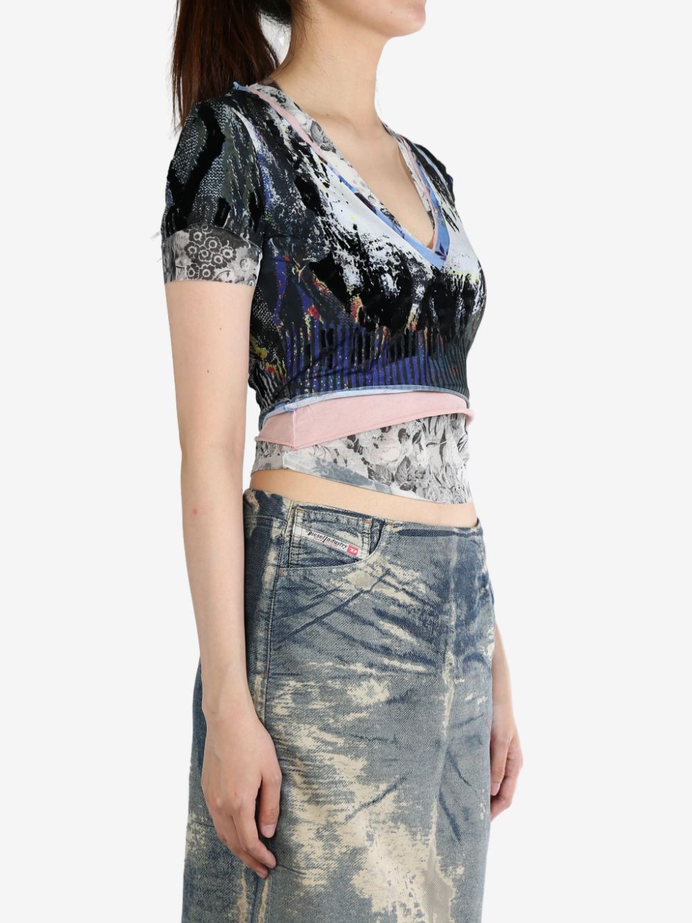 Diesel printed top Women