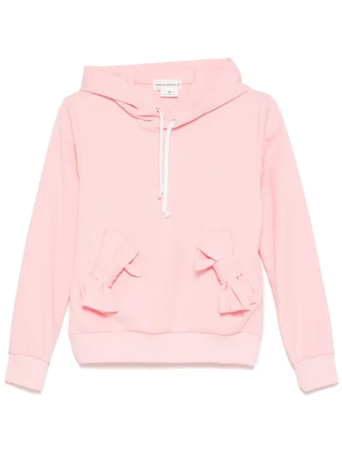 Comme Des Garçons Girl bow hoodie