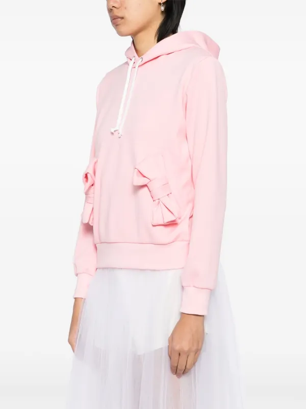 Comme Des Garçons Girl リボン パーカー | ピンク | FARFETCH JP Comme Des Garçons Girl リボン パーカー | ピンク | FARFETCH JP