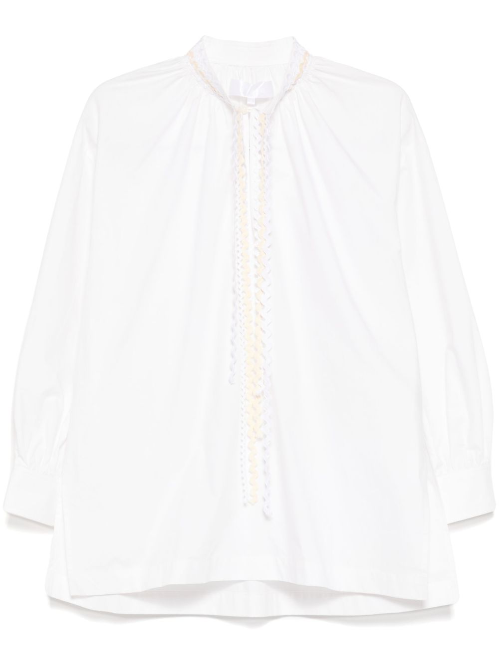 Comme des Garçons TAO Blouse met knoopsluiting Wit