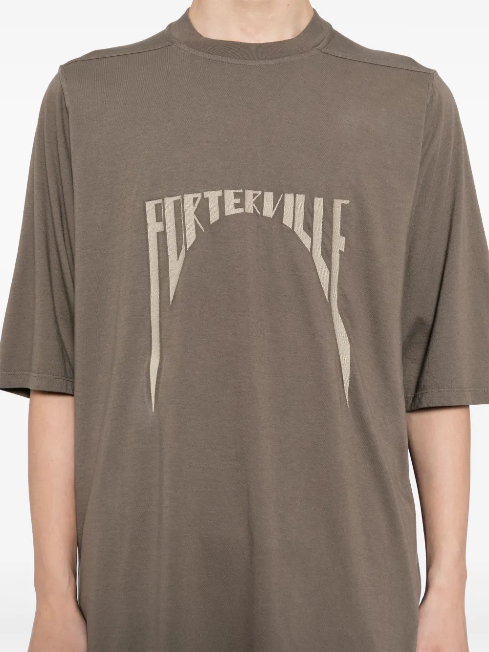 Rick Owens Porterville Tシャツ | ブラウン | FARFETCH JP