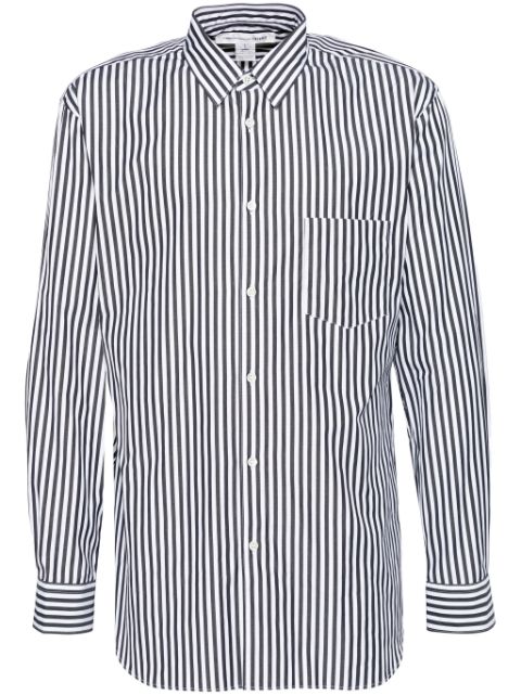 Comme Des Garcons Shirt vertical-stripe long-sleeve shirt Men