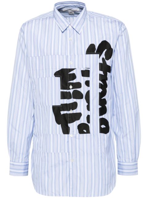 Comme Des Garcons Shirt striped shirt Men