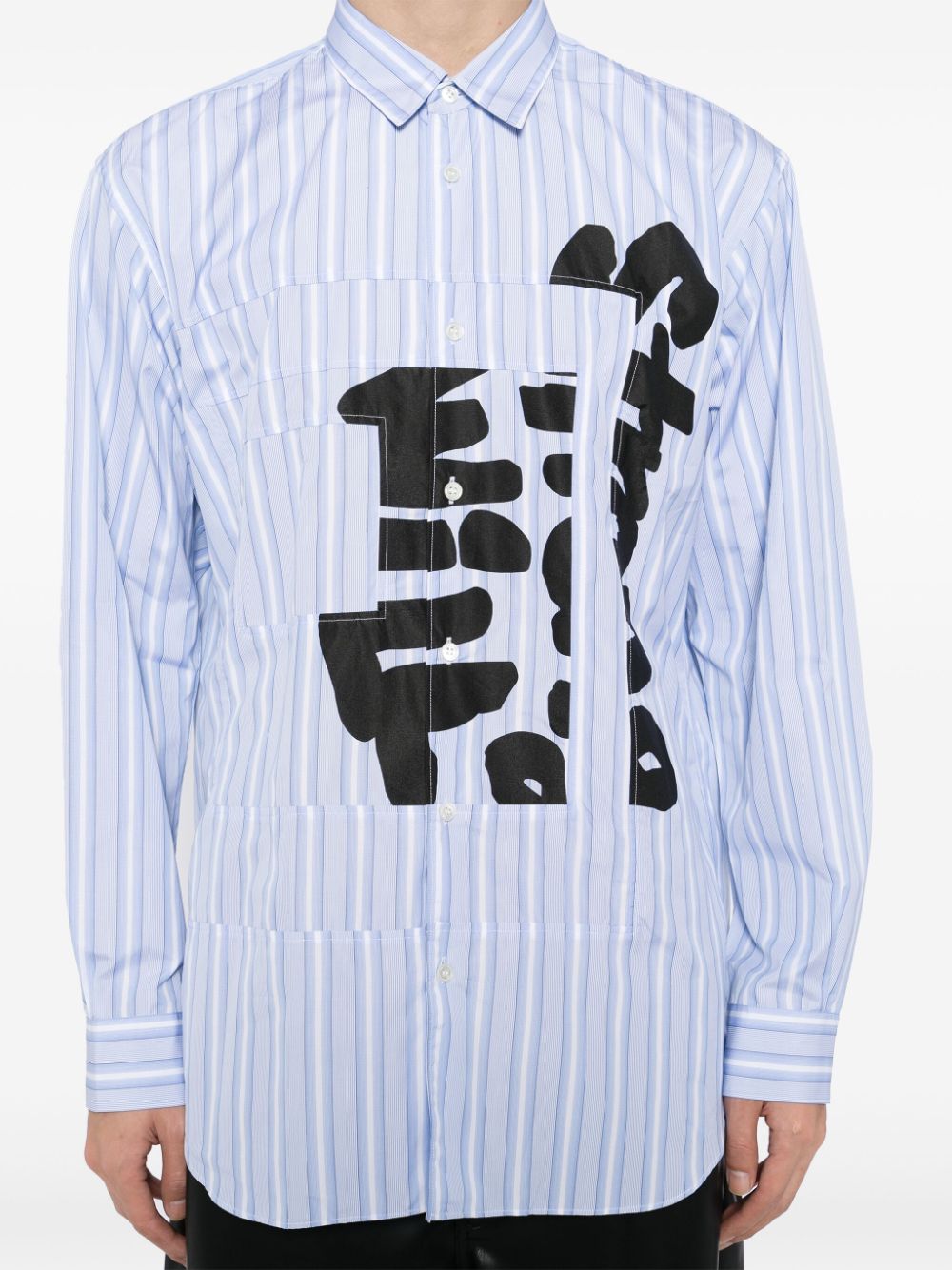 Comme Des Garcons Shirt striped shirt Men