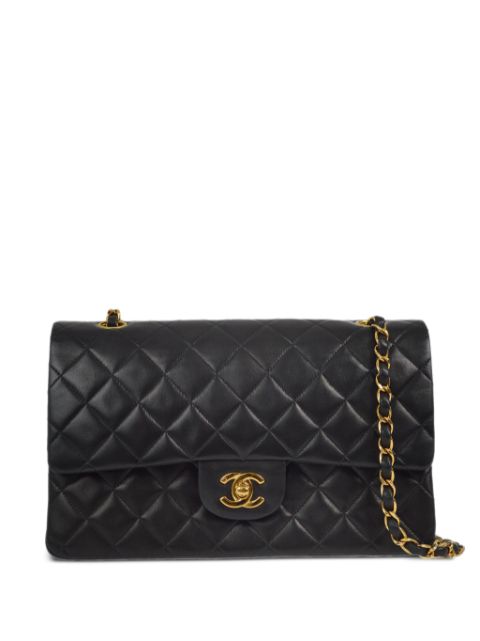 HOT SALE CHANEL 1998 medium Double Flap shoulder bag Women