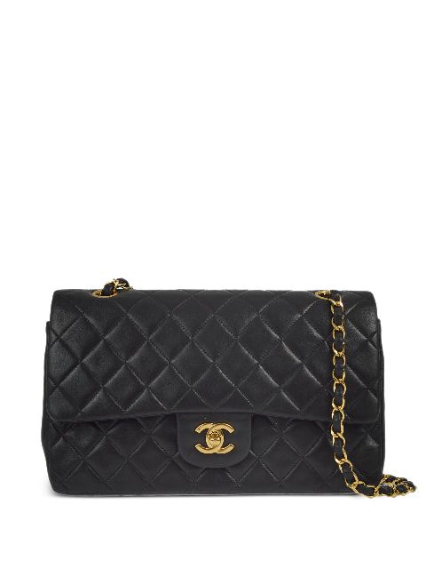 HOT SALE CHANEL 1997 medium Double Flap shoulder bag Women