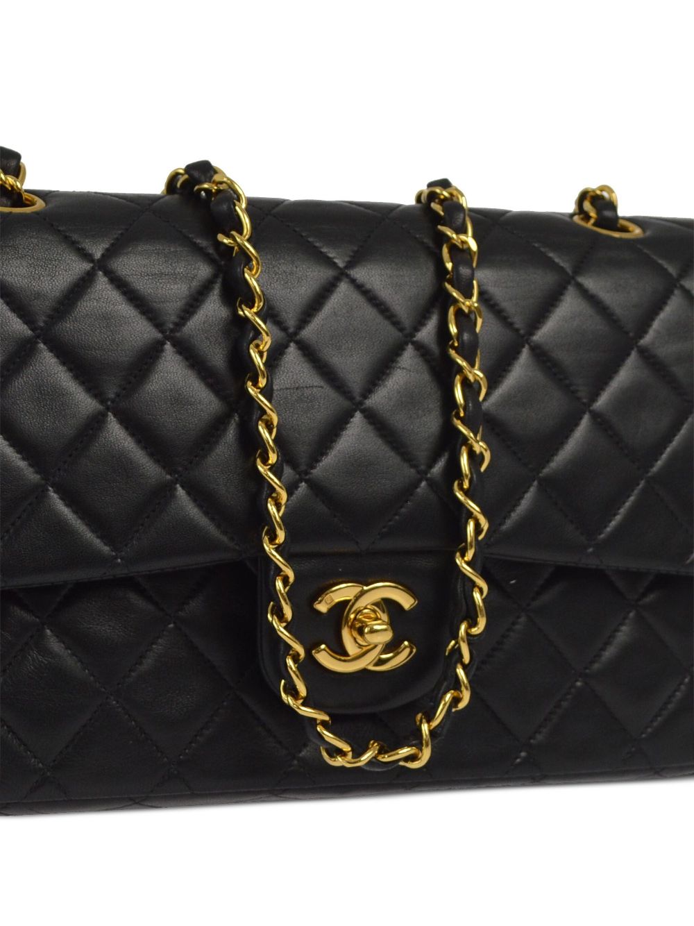 Affordable HOT SALE CHANEL 1997 medium Double Flap shoulder bag Women