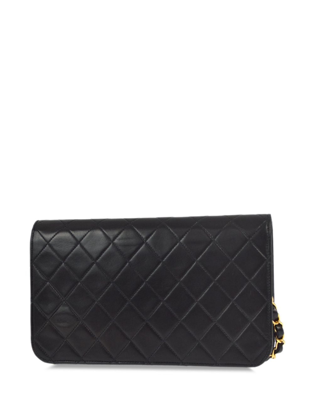 CHANEL Pre-Owned 2002 Full Double Flap schoudertas - Zwart